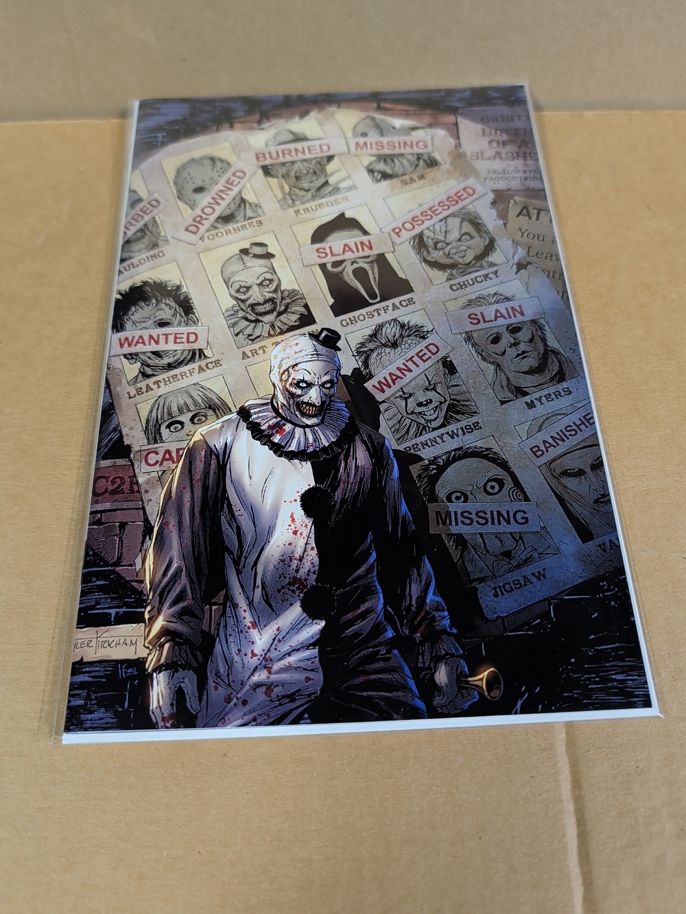 Birth of a Slasher #1 - Tyler Kirkham - Art the Clown  - LTD to 250